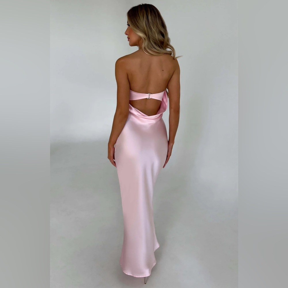 RHEANNA MAXI DRESS - BLUSH